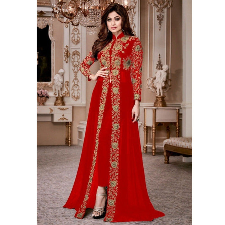 Classic big collar dress main image 1