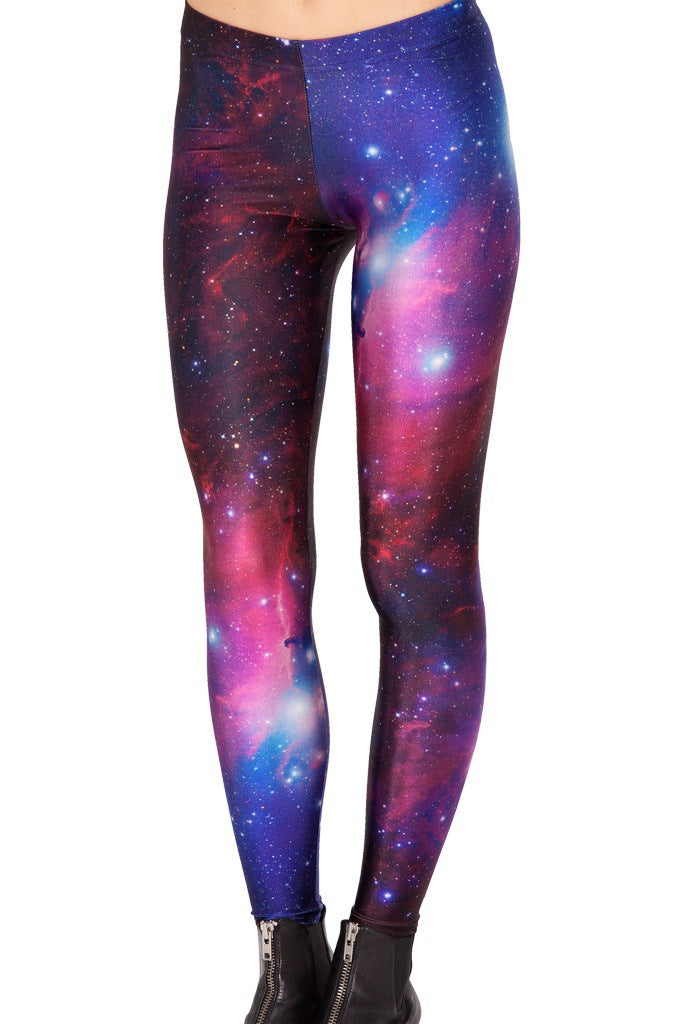 Women's Digital Printing With Various Colors Leggings