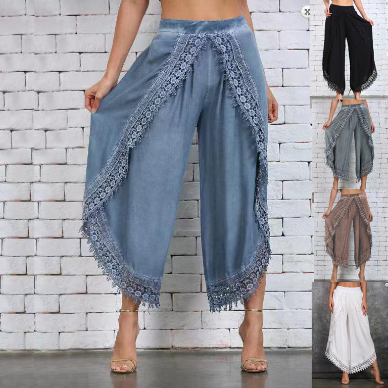 Women's Graceful Innovative Harem Wide Leg Pants