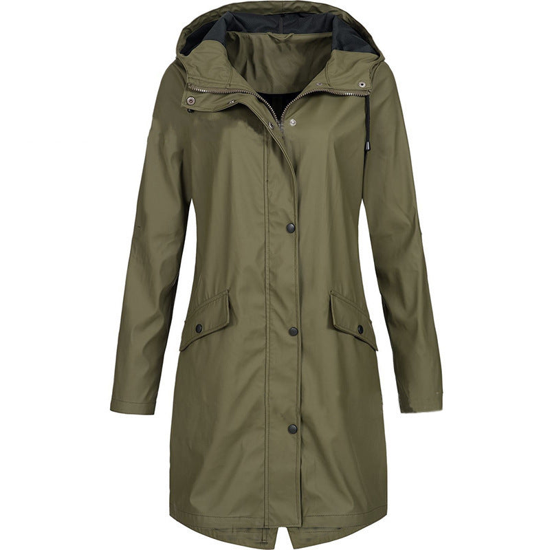 Classic Creative Women's Outdoor Mountaineering Mid-length Coats