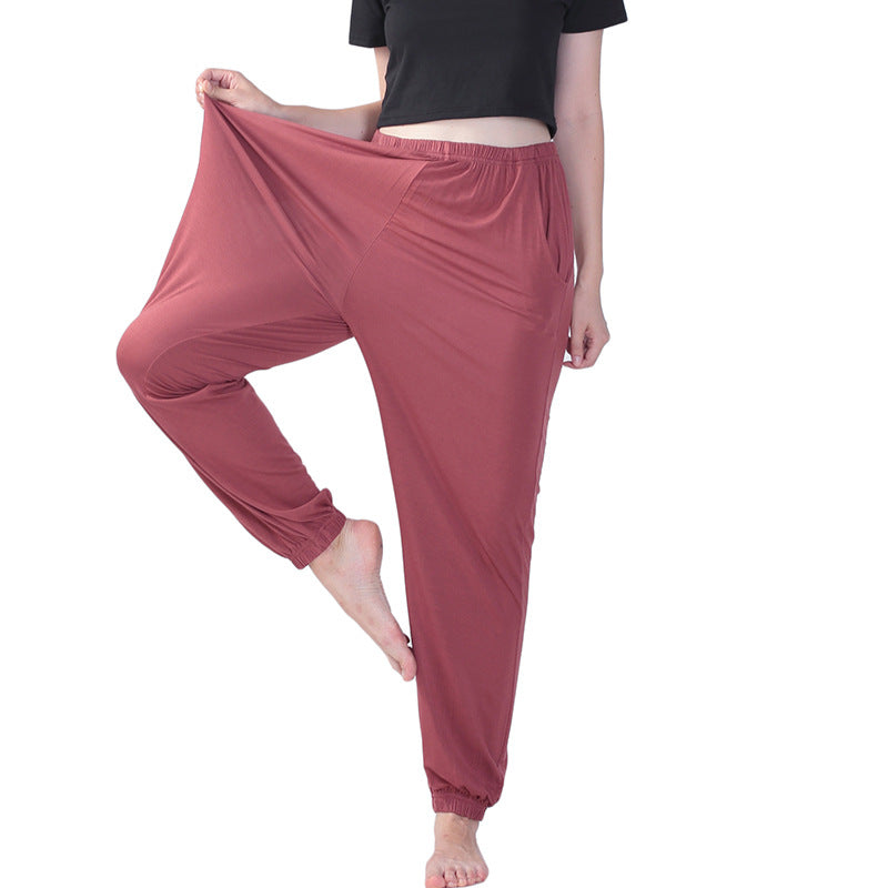 Women's High Waist Elastic Length Yoga Sports Pants