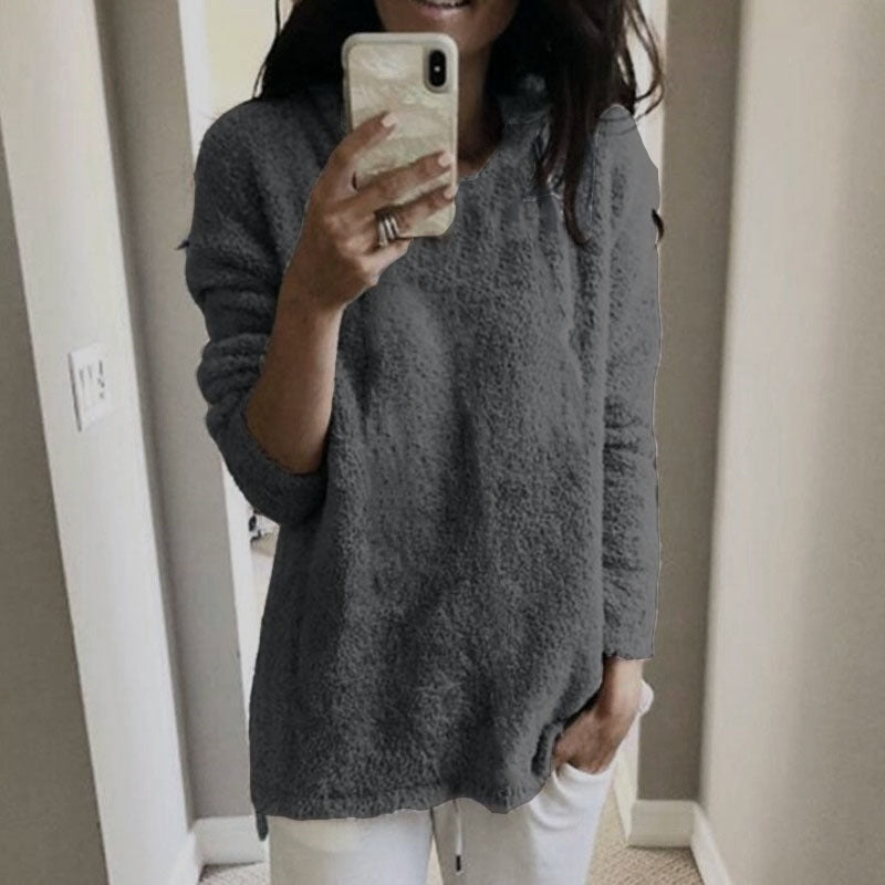 Pretty Single-breasted Mid-length Long Sleeve Button Sweaters