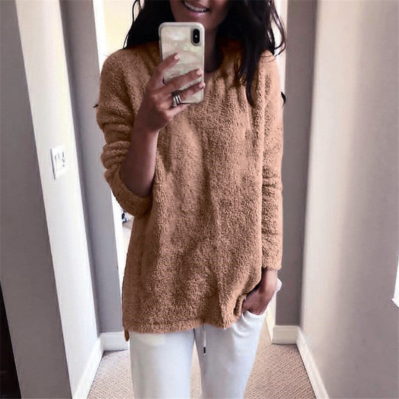 Pretty Single-breasted Mid-length Long Sleeve Button Sweaters