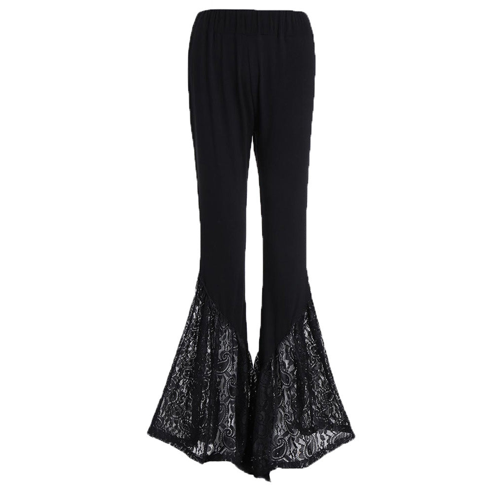 Women's Durable Fashion Trousers Bell-bottom Oversized Pants