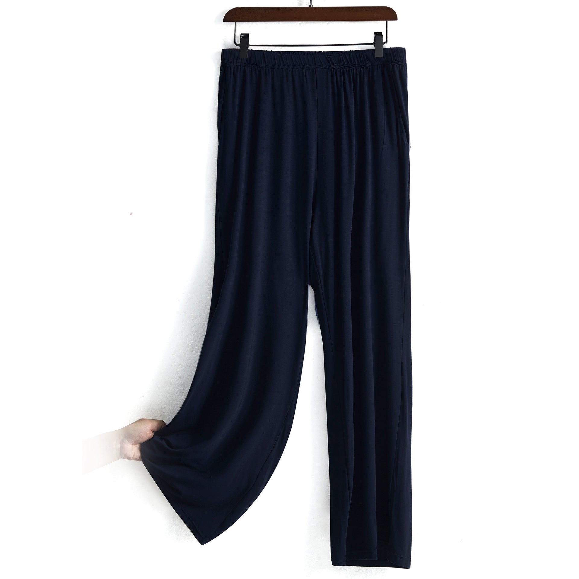 Men's Harem Loose Elastic Casual Trousers Lazy Pants