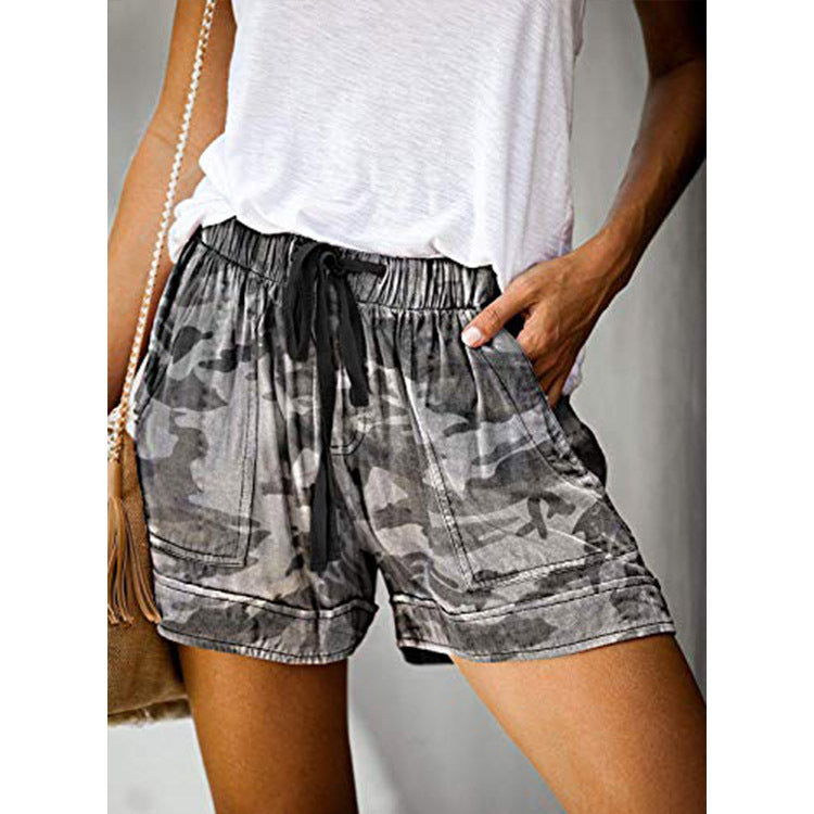 Women's Casual Wide Leg Loose Summer High Shorts