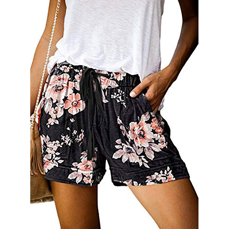 Women's Casual Wide Leg Loose Summer High Shorts