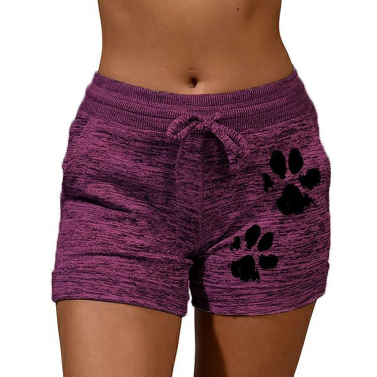 Women's Printed Bottoming Yoga Casual Sports Stretch Pants