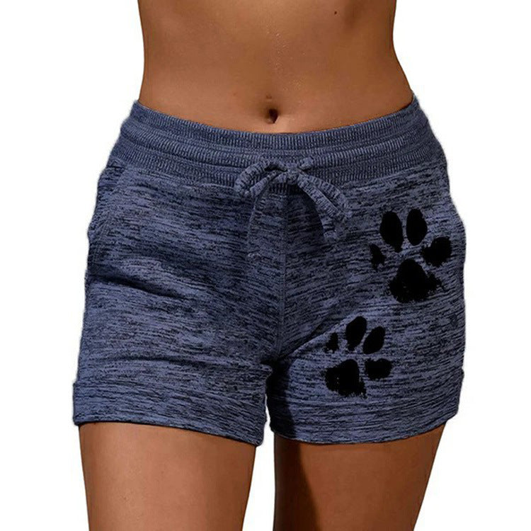 Women's Printed Bottoming Yoga Casual Sports Stretch Pants