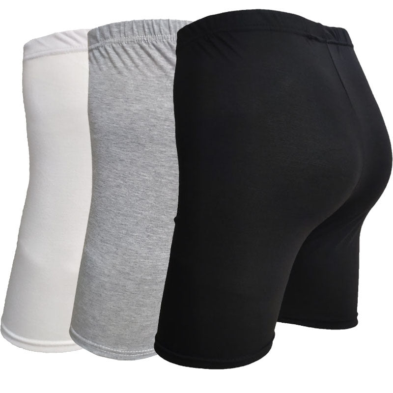 Women's Stretch Points Black White Gray Sports Leggings