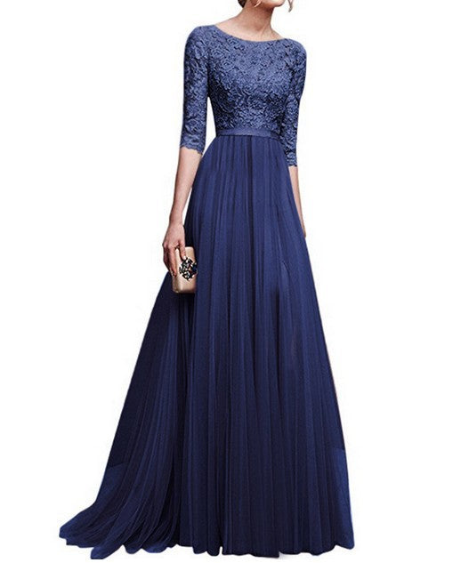 Casual Women's Popular Chiffon Long Dress Dresses