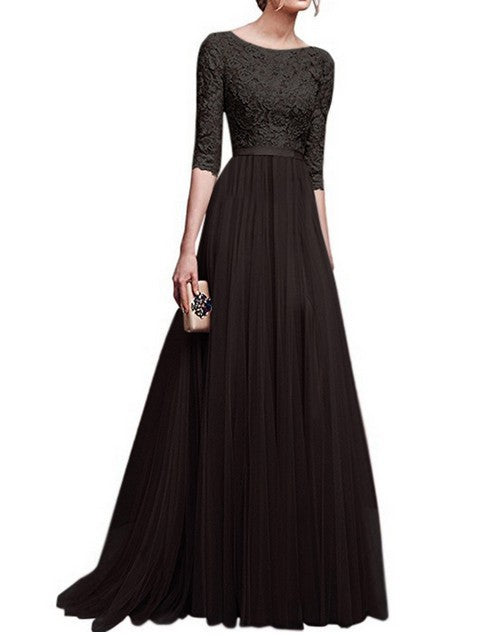 Casual Women's Popular Chiffon Long Dress Dresses