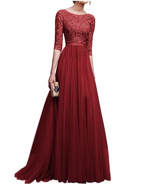 Casual Women's Popular Chiffon Long Dress Dresses