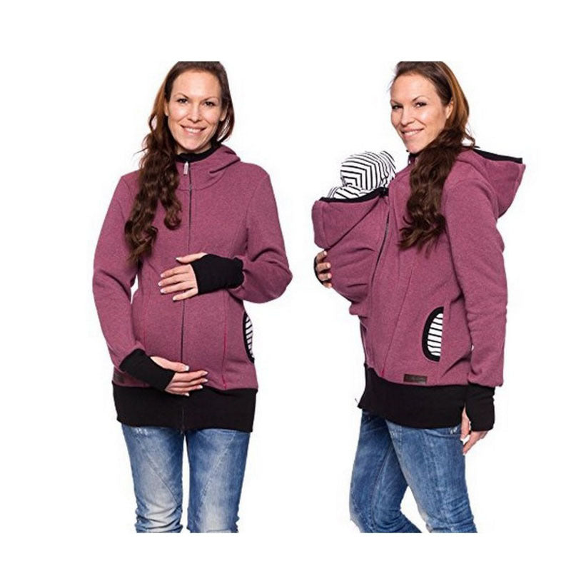 Attractive Women's Trendy Fashion Three-in-one Hooded Sweaters
