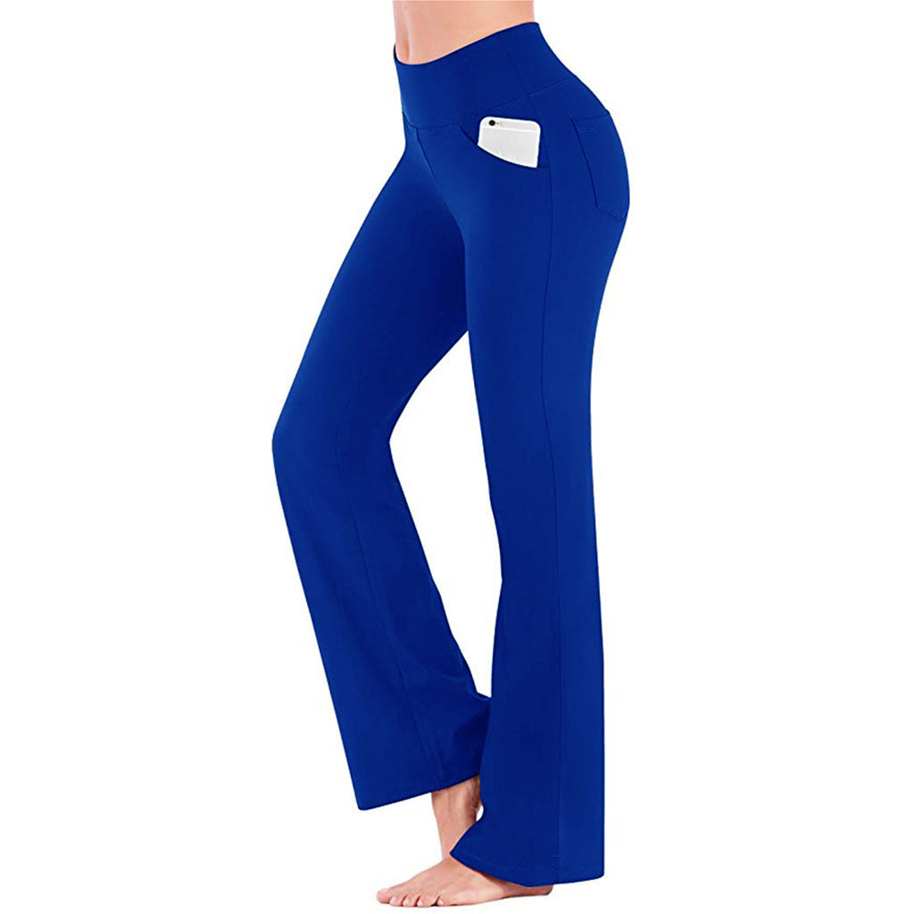 Skinny Wide-leg High Waist Casual Yoga Pants