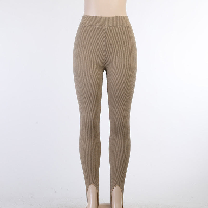 Women's Slim Fit Thin Yoga Stepping Skinny Pants