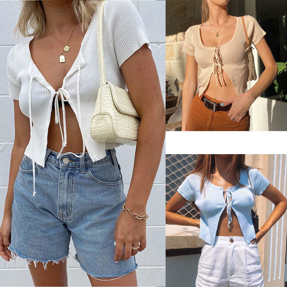 Women's Fashion Elegant Summer Sleeve Street Blouses