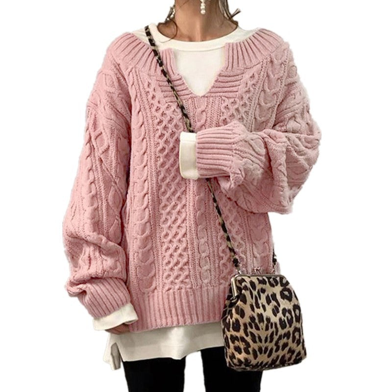 Beautiful Stylish Pretty Hemp Pattern Casual Sweaters