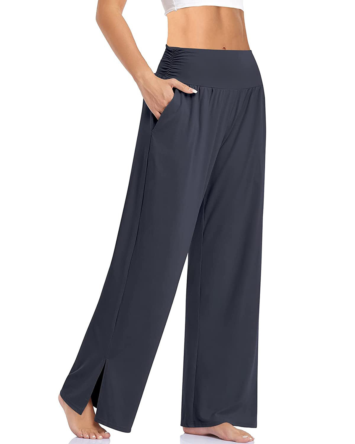 Women's Leg Leisure Loose Yoga Sports Home Comfortable Pajama Pants