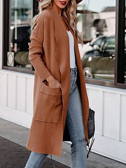 Women's Autumn Long High-end Slimming Overcoat Coats