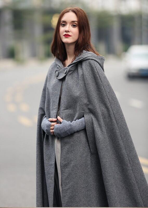 Women's Popular Versatile Lengthened Cape Shawl Coats