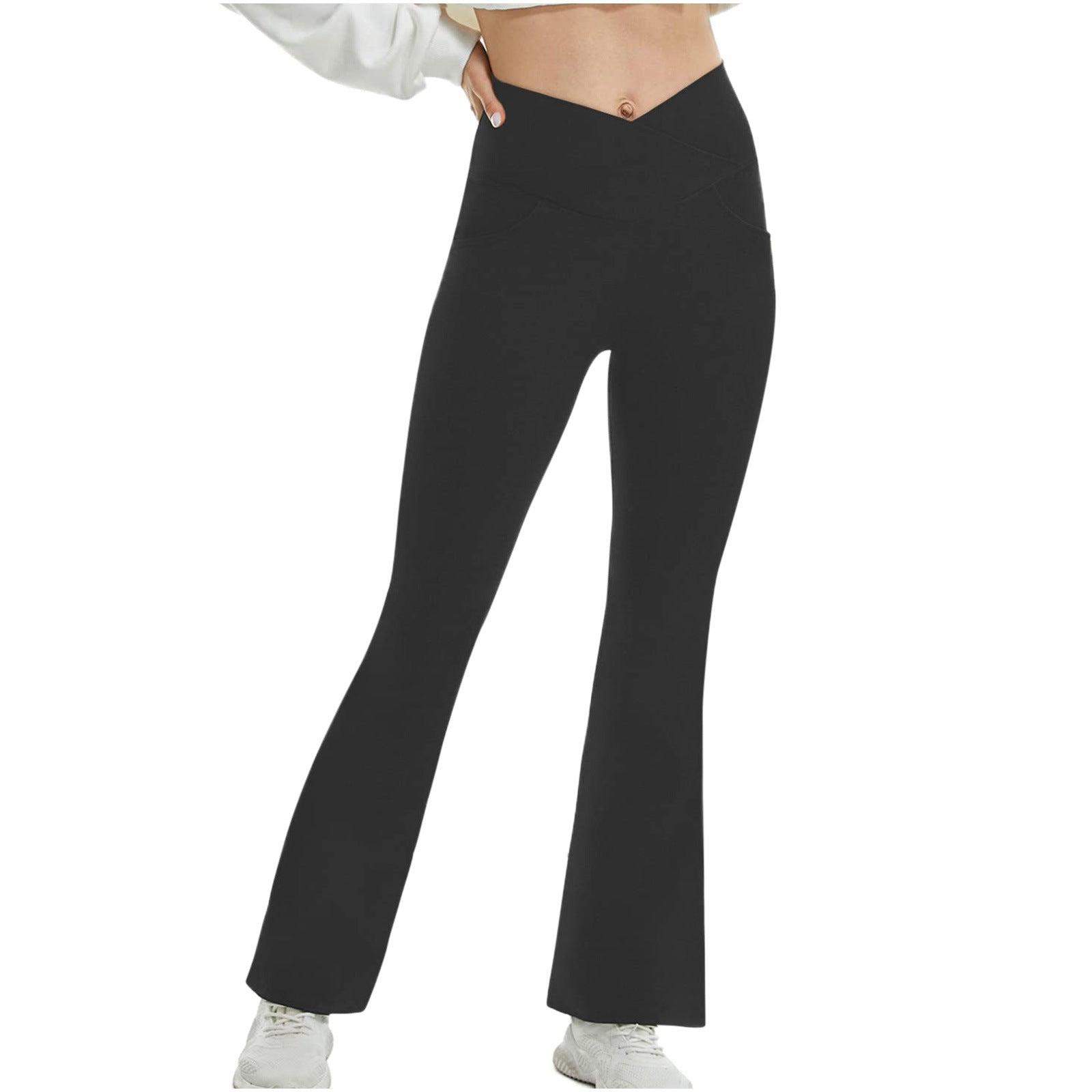 Women's Solid Color High Waist Slim Fit Leggings