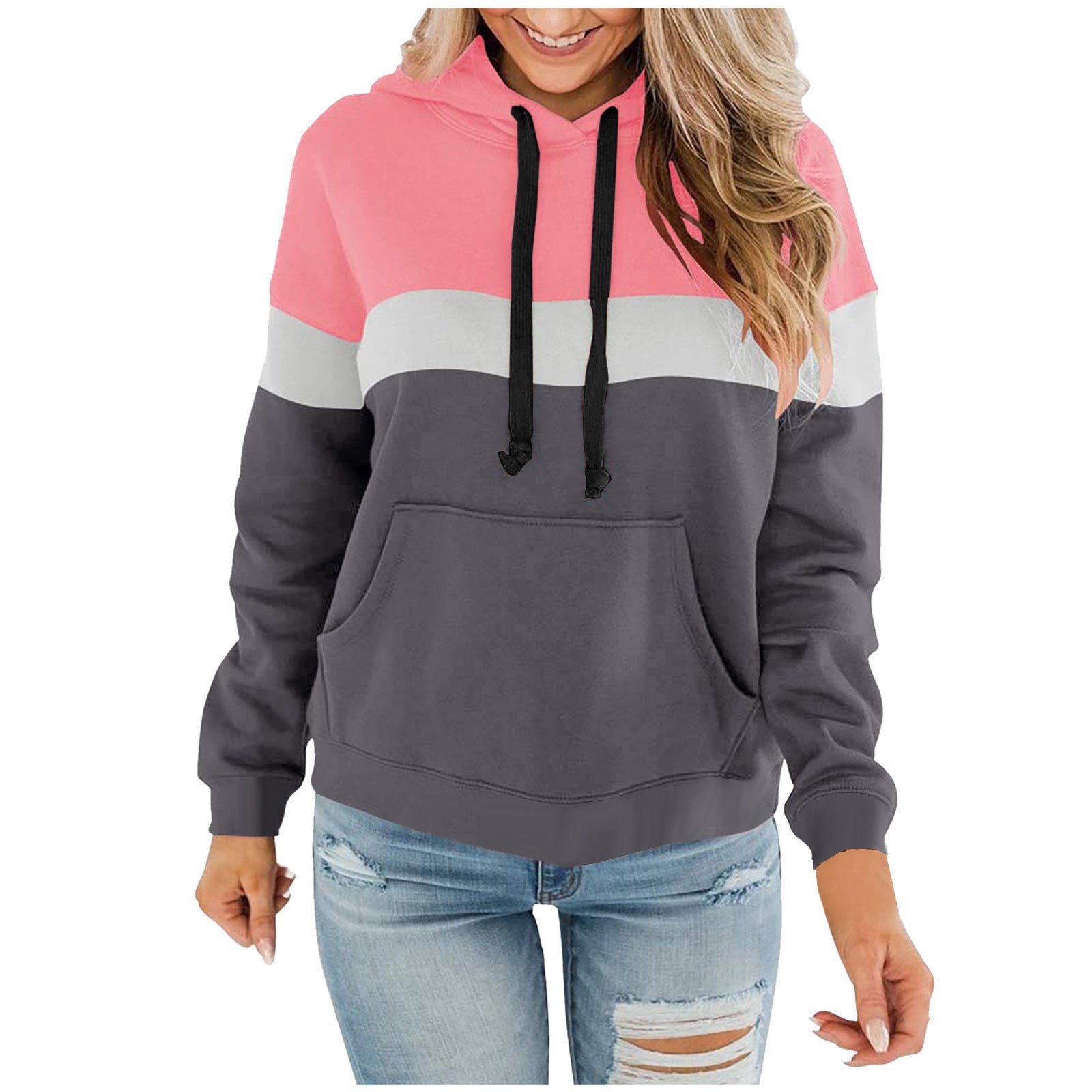 Charming Classy Versatile Women's Fleece-lined Casual Tops