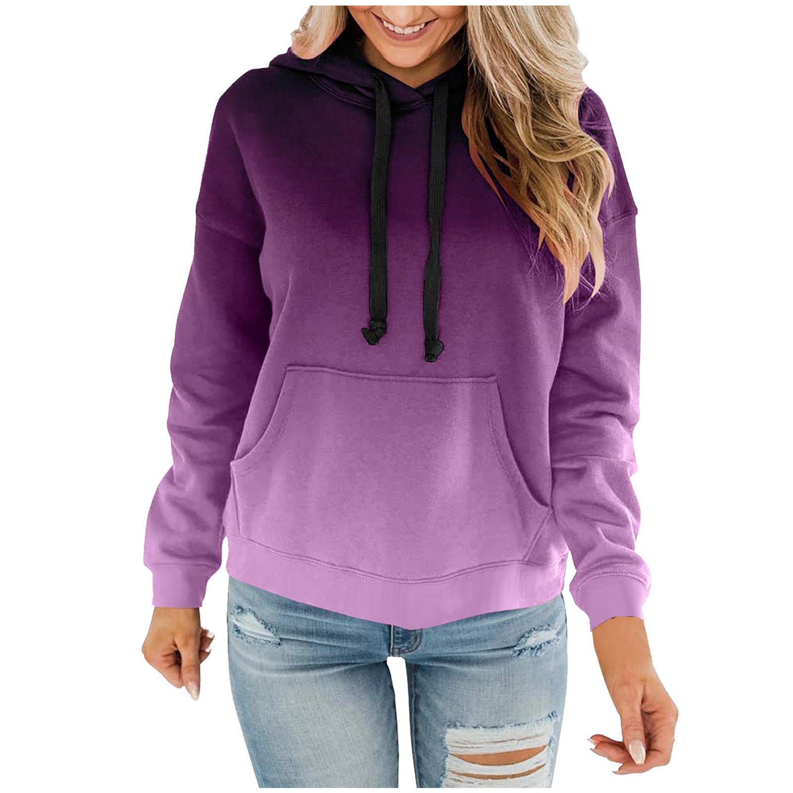 Charming Classy Versatile Women's Fleece-lined Casual Tops