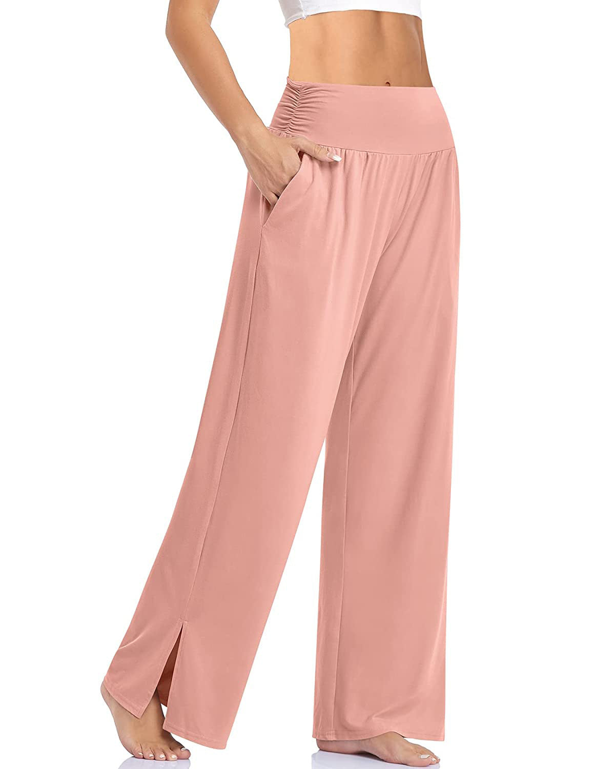 Women's Leg Leisure Loose Yoga Sports Home Comfortable Pajama Pants