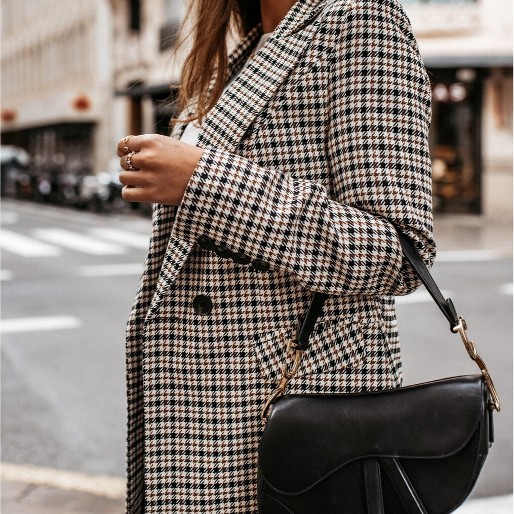 Pretty Durable Graceful Popular Cool Plaid Coats