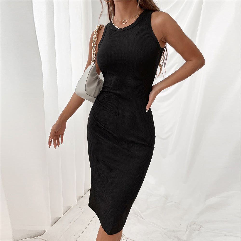 Women's Dress Slim Fit Slimming Inner Outer Wear Sexy Temperament Dresses