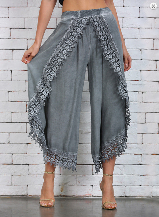 Women's Graceful Innovative Harem Wide Leg Pants