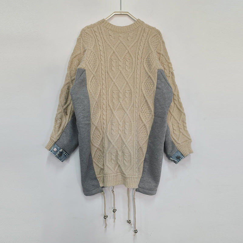 Korean Style Loose And Lazy Autumn Round Sweaters