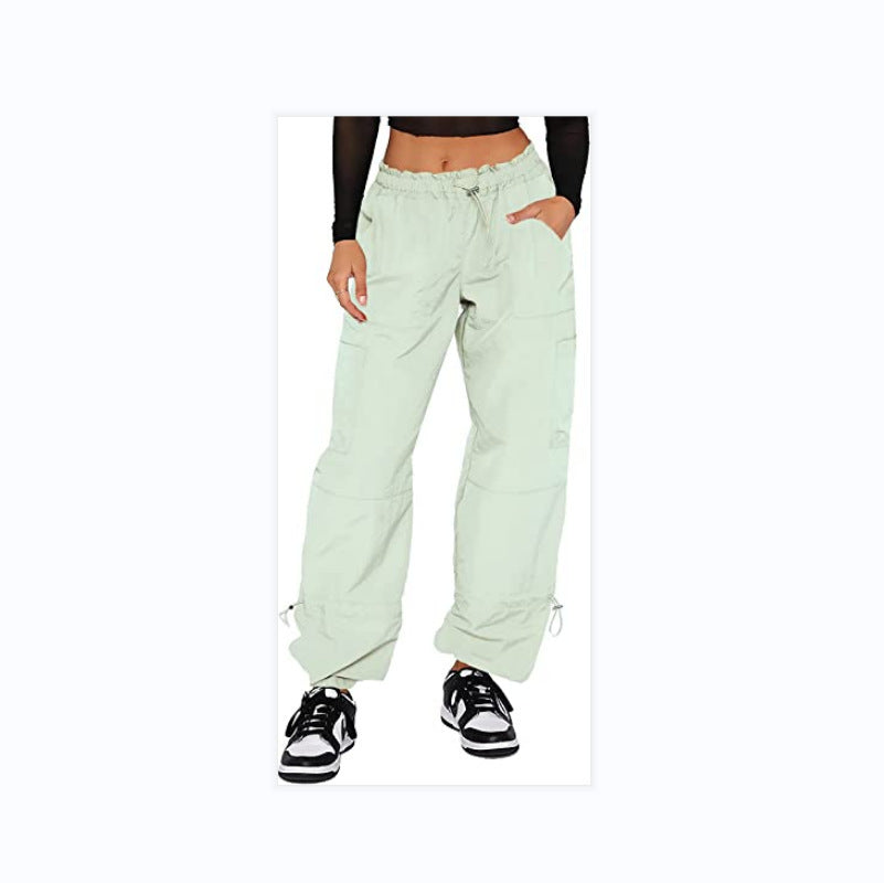 Women's Glamorous Loose Straight Cargo Casual Pants