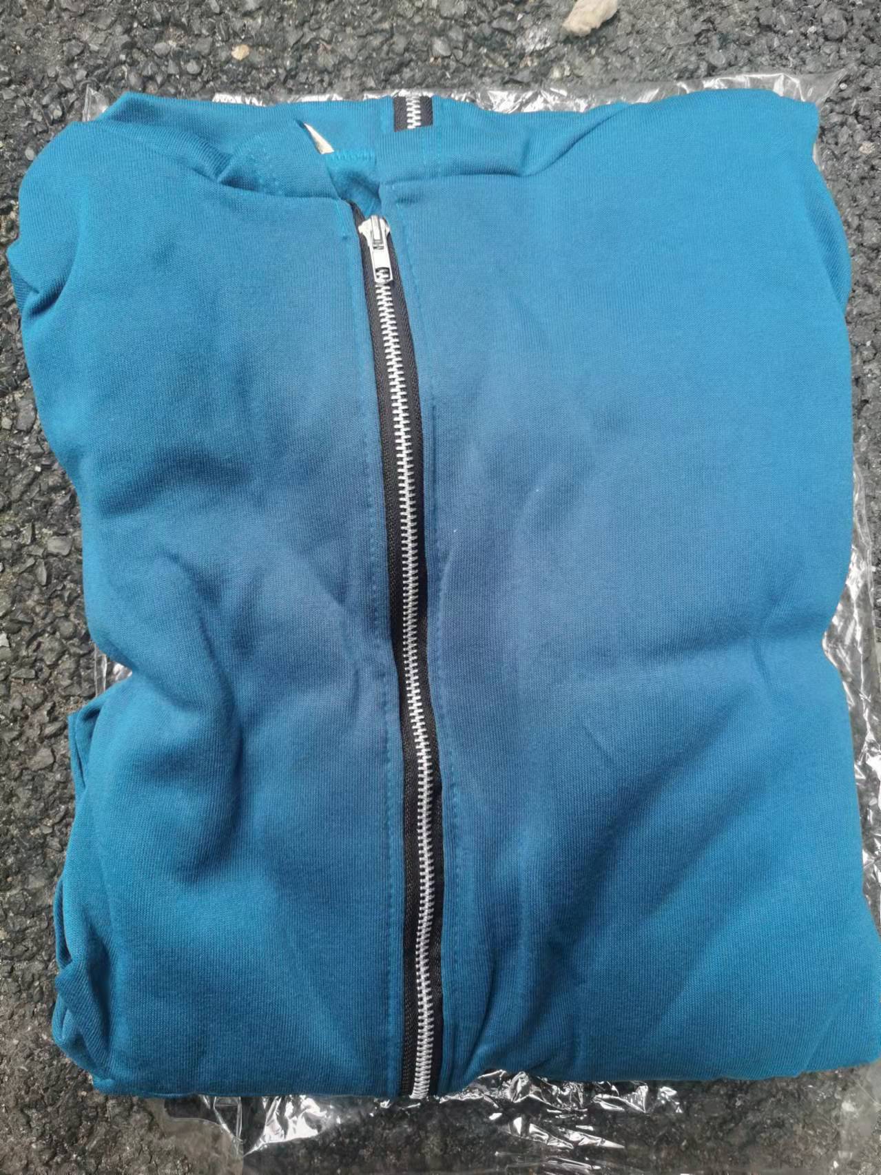 Women's Solid Color Fleece-lined Pocket Hooded Zipper Coats