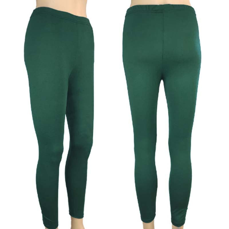 Women's Low Waist Slim Cropped Cotton Leisure Hip Leggings