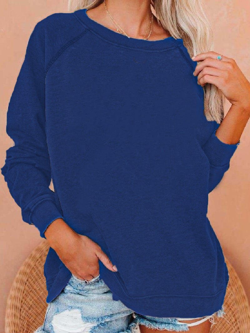 Versatile Durable Charming Long Sleeve Raglan Sweaters