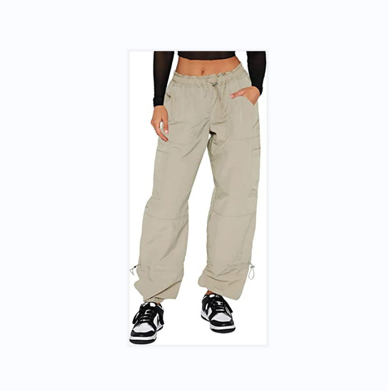 Women's Glamorous Loose Straight Cargo Casual Pants