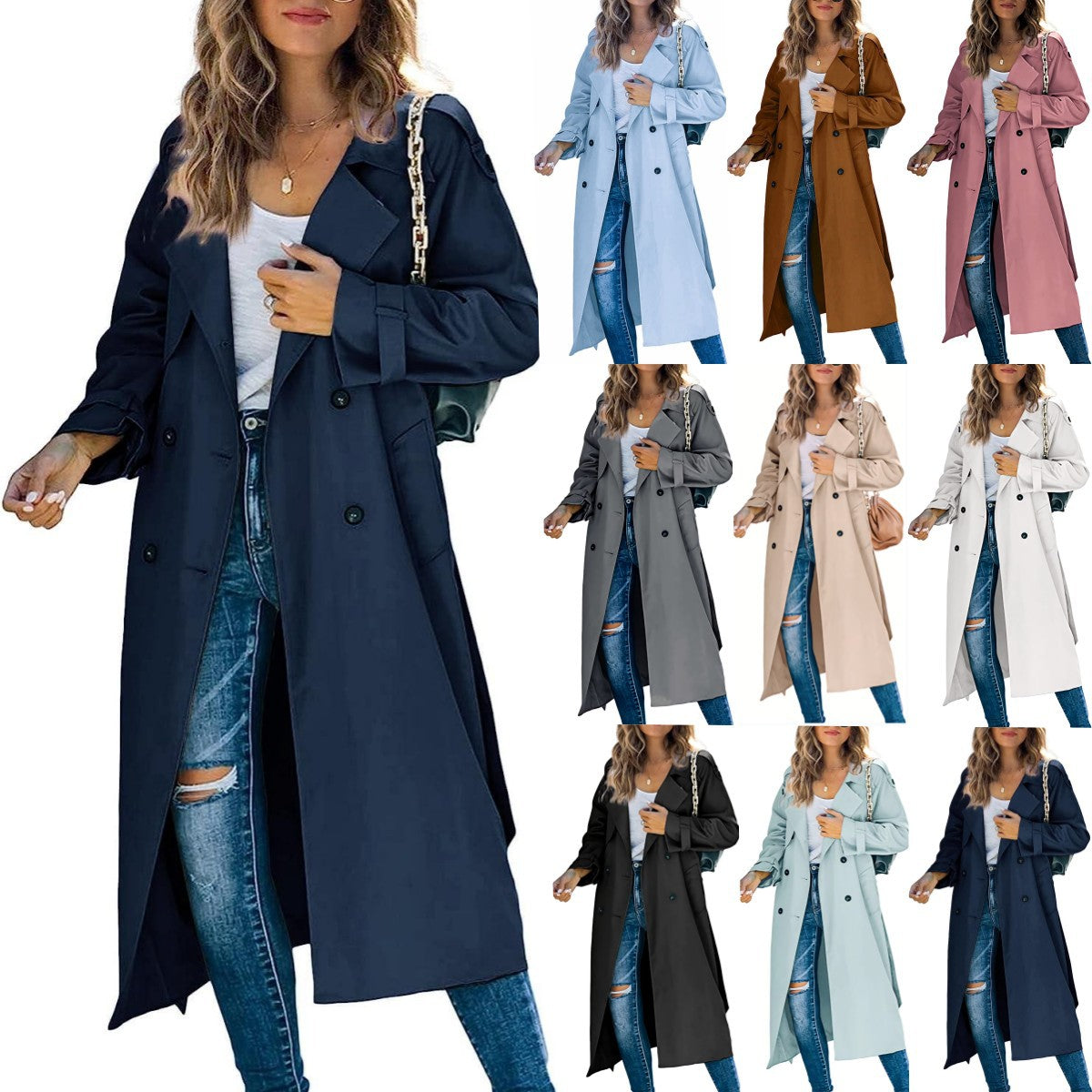 Women's Winter And Autumn Trench Overcoat Coats