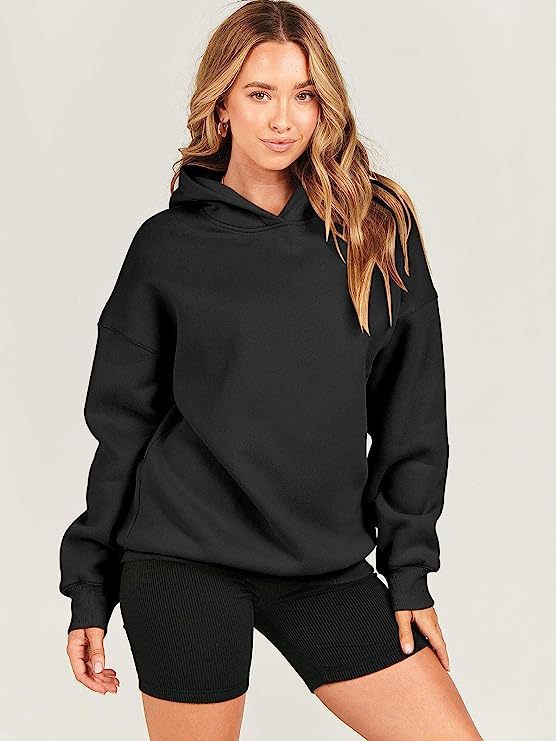 Women's Loose Hooded Sports And Leisure Long Tops