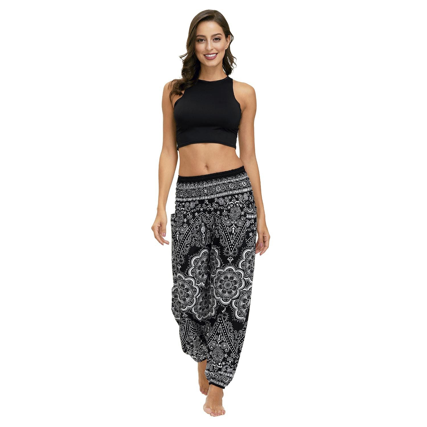 Summer Casual Trousers Ethnic Style Pop Pants