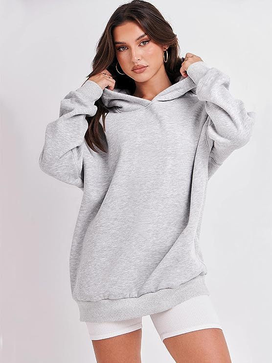 Women's Loose Hooded Sports And Leisure Long Tops