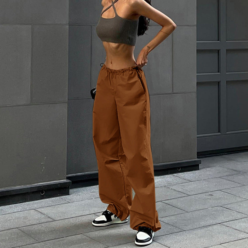 Women's Street Fashion Trends Simple Loose Trousers Pants