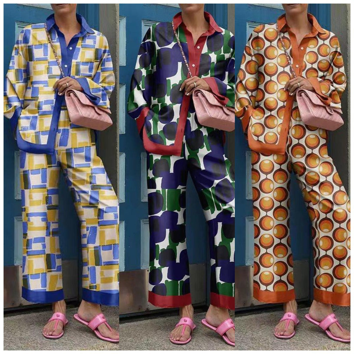Women's Creative Style Spring Street Hipster Polyester Suits