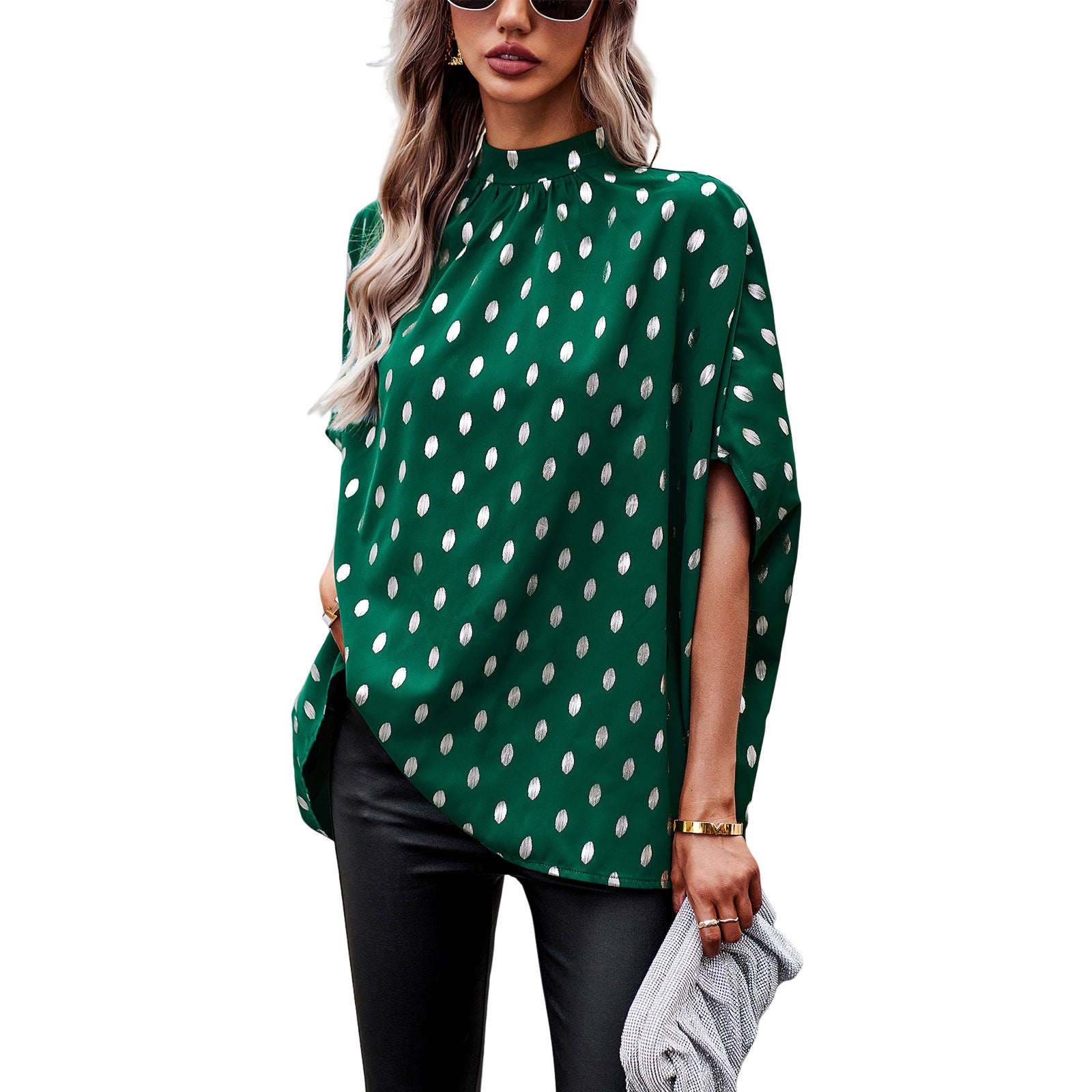 Women's Hot Sier Shirt Autumn Temperament Commute Design Blouses