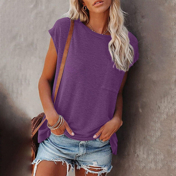 Women's Trendy Stylish Solid Color Off-the-shoulder Blouses