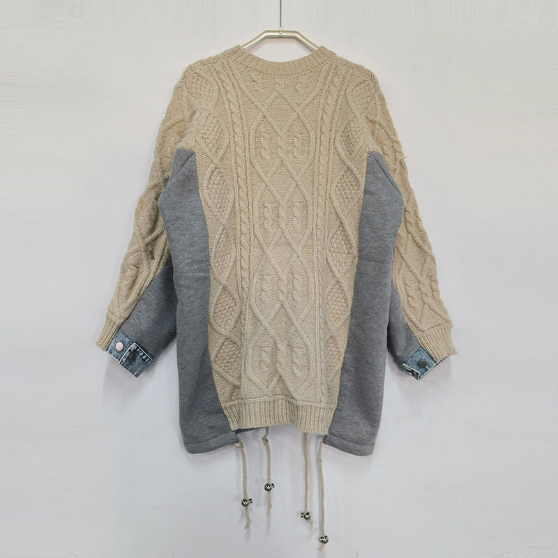 Korean Style Loose And Lazy Autumn Round Sweaters