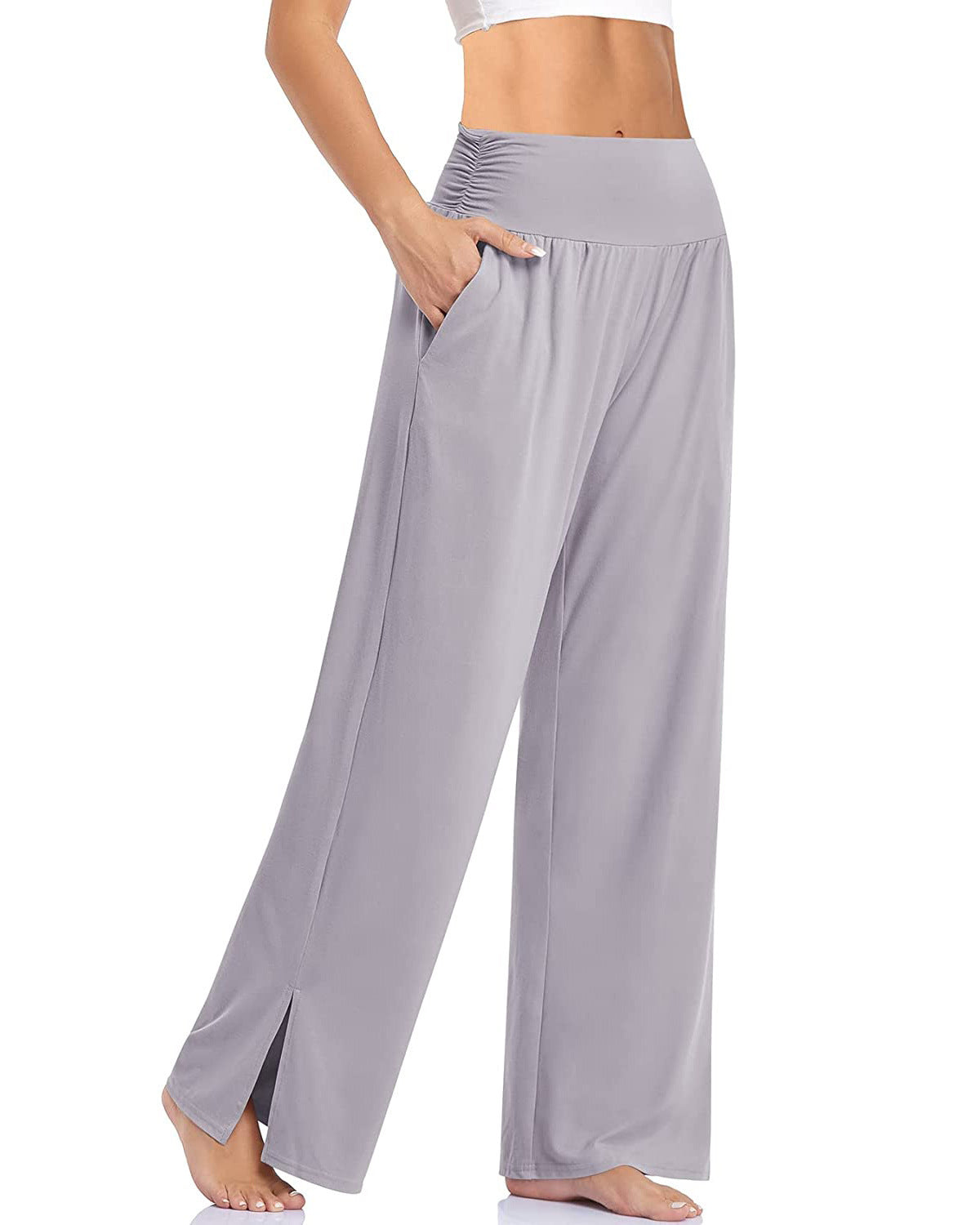 Women's Leg Leisure Loose Yoga Sports Home Comfortable Pajama Pants