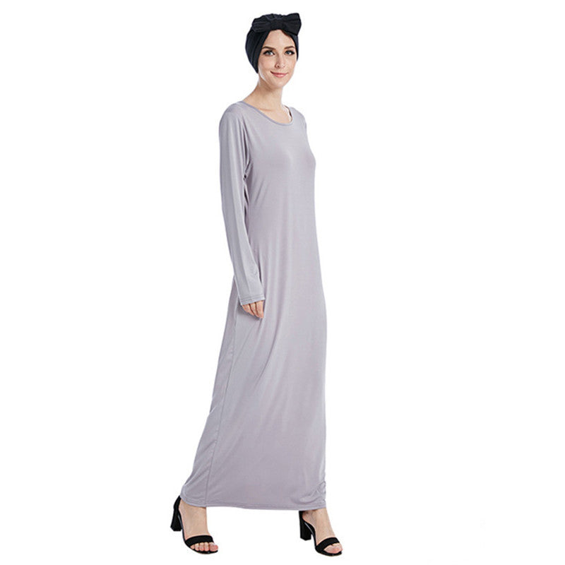 Long Skirt Elegant Stylish Inner Stretch Women's Dress
